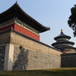 The Hall of Prayer for Good Harvests, seen from the Temple of Heaven park between the inner and the outer wall.